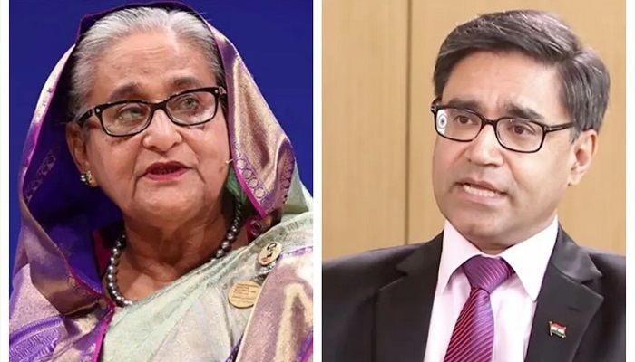 শেখ হাসিনার রাজনৈতিক কার্যক্রমকে কীভাবে দেখছেন বিক্রম মিশ্রি?