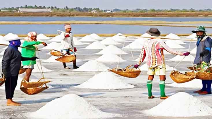 একাধিক ঘূর্ণিঝড়ে বিলম্বিত লবণ মৌসুম, সংকটের আশঙ্কা